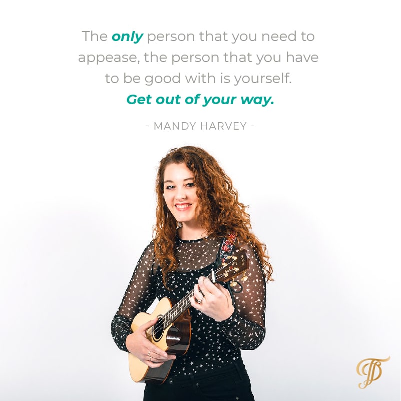 Mandy Harvey podcast interview on The Intentional Advantage