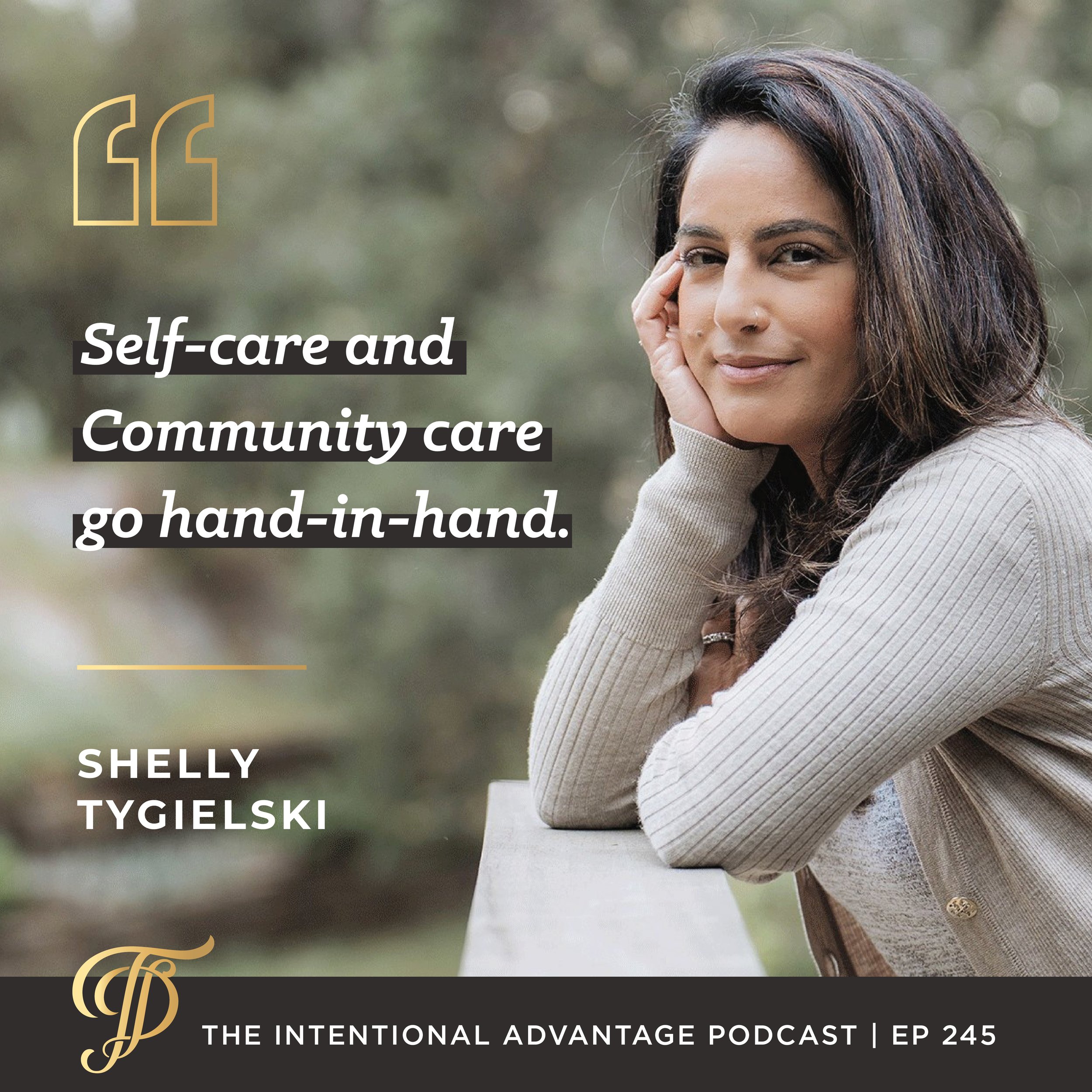 Shelly Tygielski podcast interview on The Intentional Advantage