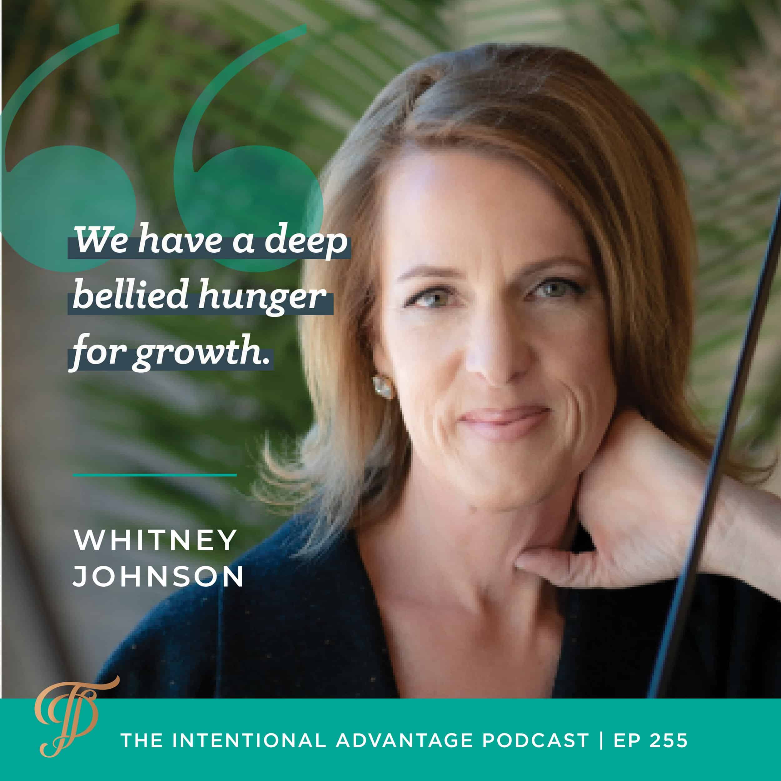 Whitney Johnson podcast interview on The Intentional Advantage